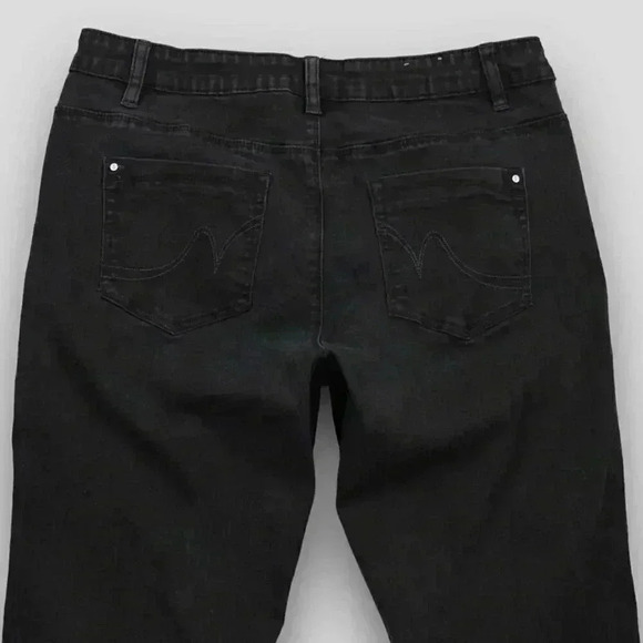 Santana black denim jean SIZE 12 - Picture 4 of 11